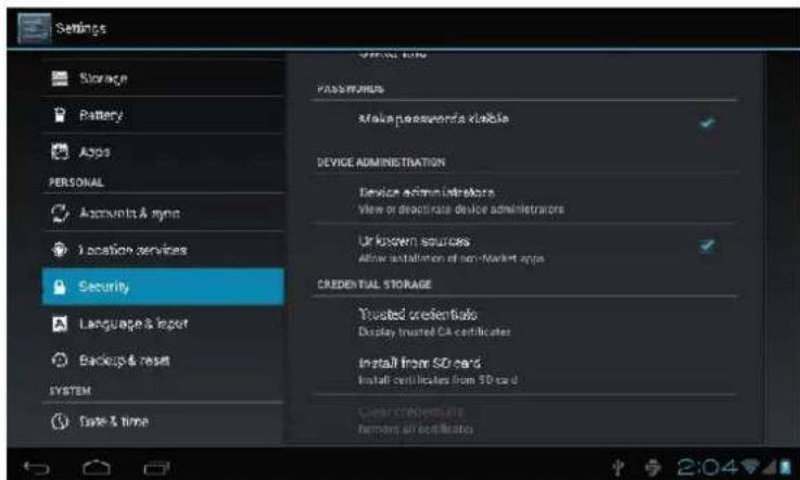 XORO PAD 722 - Anwendungen installieren - 1