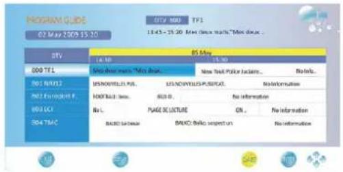 XORO HTL 2230D - Elektronischer Programmführer (EPG) - 1