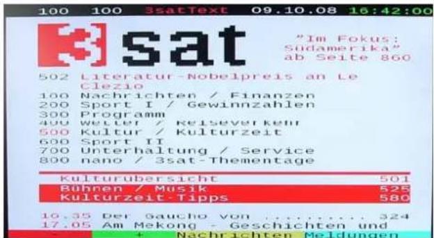 XORO HTL 2230D - Tele- / Videotext - 1