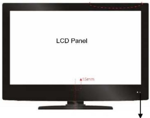 XORO HTL 2230D - LCD Panel - 1