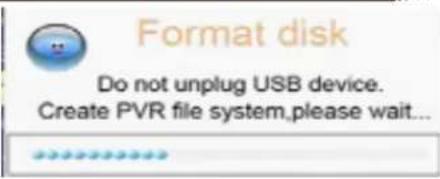 XORO HTL 2230D - Vorbereitung des USB Speichers - 1