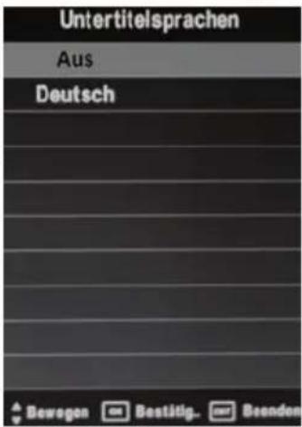 XORO HTC 2442 HD - Untertitel (nicht bei analog TV) - 2