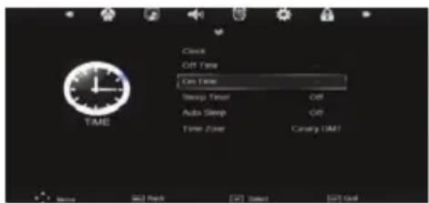 XORO HTC 2442 HD - Clock - 1