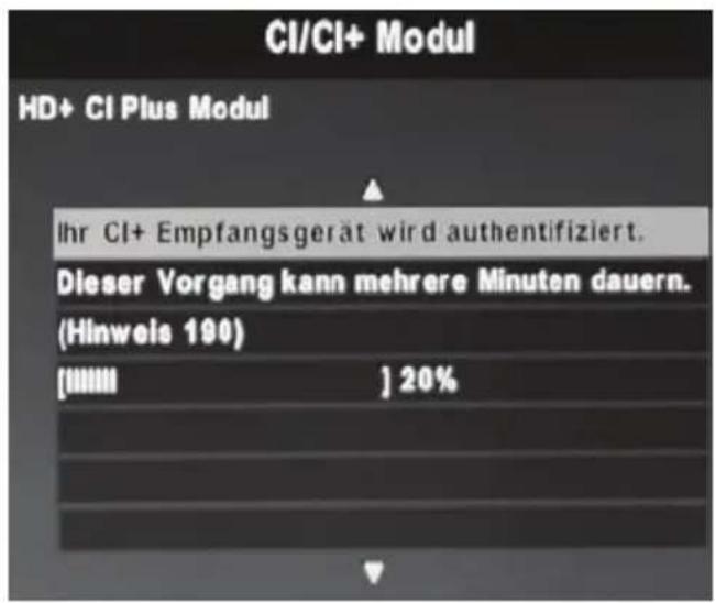 XORO HTC 2442 HD - Notes on Cl+: - 1