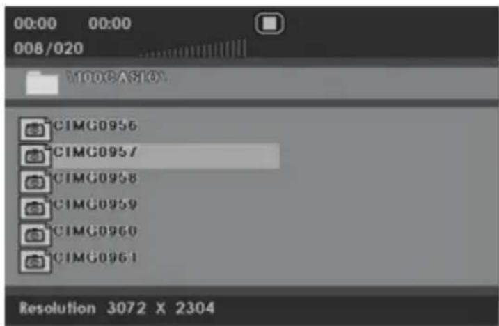 XORO HTC 2442 HD - Navigieren im Dateibrowser - 1
