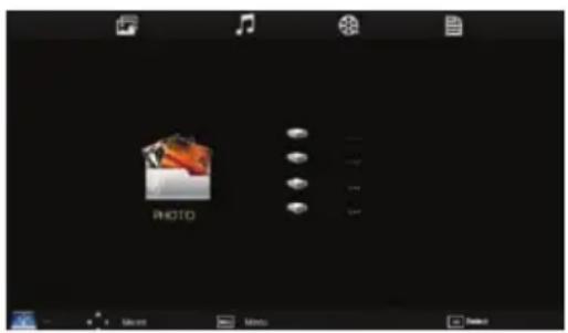 XORO HTC 2442 HD - Connecting the USB device - 2