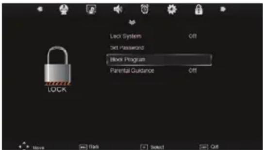 XORO HTC 2442 HD - Lock - 1