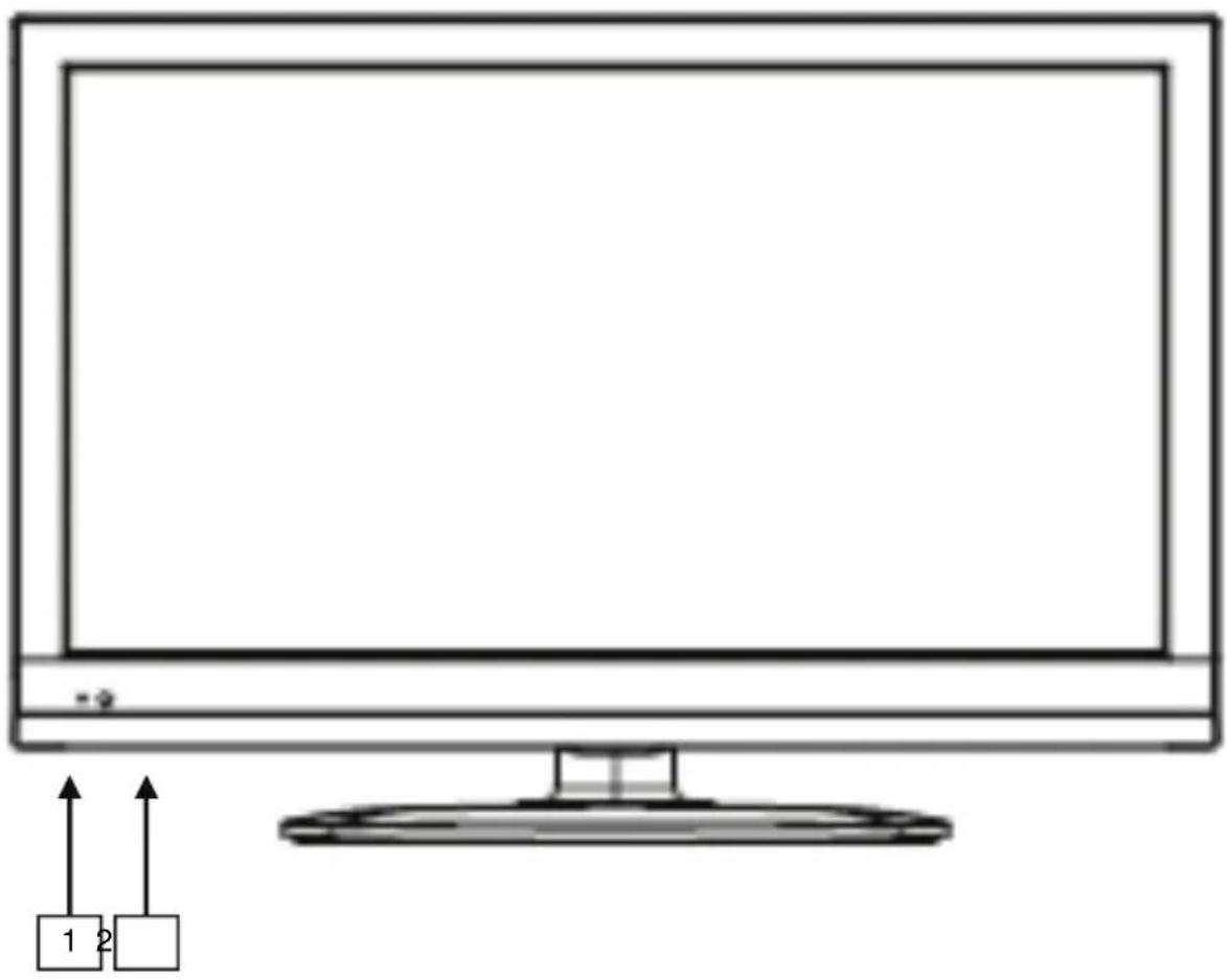 XORO HTC 2442 HD - Front Side - 1