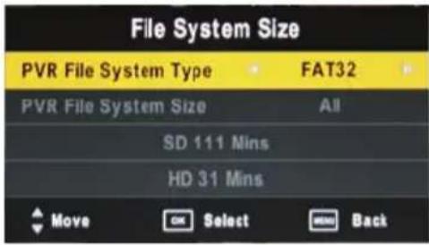 XORO HTC 2442 HD - WARNING - 1