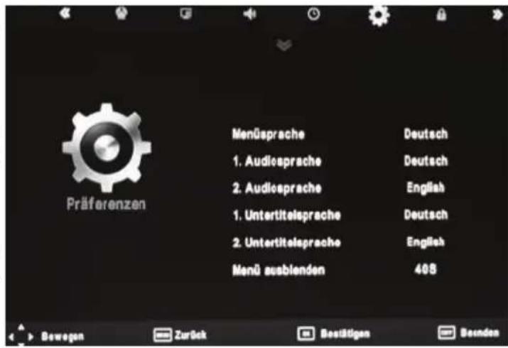 XORO HTC 2442 HD - Untertitelsprache - 1