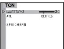 CLATRONIC CTV 650 VT - Toneinstellung - 2