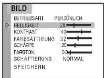 CLATRONIC CTV 650 VT - Bildeinstellung - 2