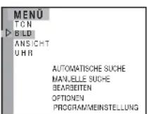 CLATRONIC CTV 650 VT - Bildeinstellung - 1