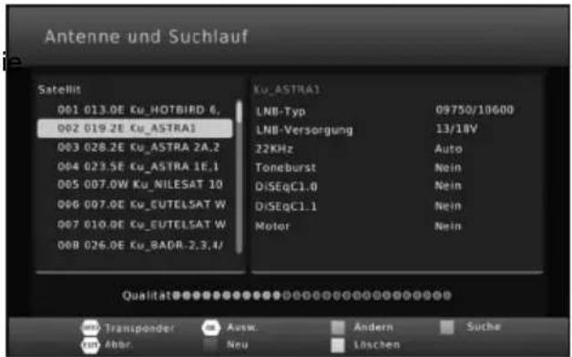 XORO HRS 8664 - Antenne und Suchlauf - Vorgehensweise - 1