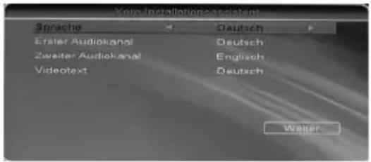 XORO HRS 8540 - Erstinstallation - 1