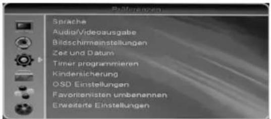 XORO HRS 8540 - Präferenzen - 1
