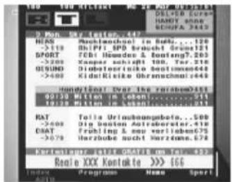 XORO HRS 8540 - Tonspur/Sprache wählen - 2