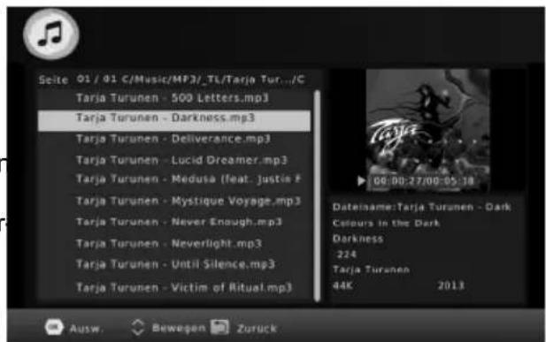 XORO HRS 2610 - Dateibrowser - 3