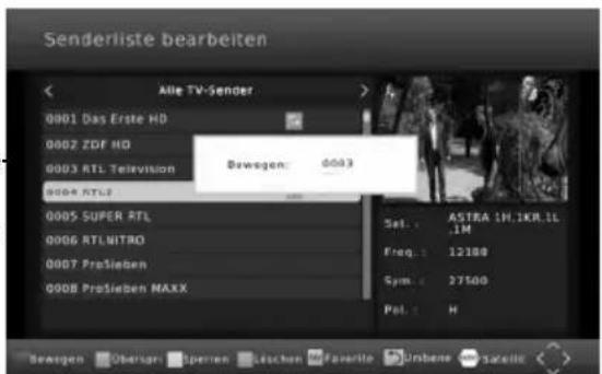 XORO HRS 2610 - Bewegen mit ▲/▼ - 1