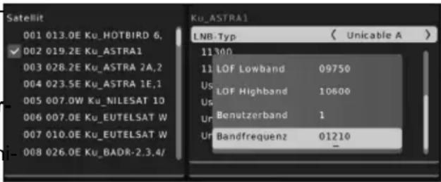 XORO HRS 2610 - LNB Typ - 1