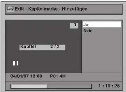 FUNAI W4A-A4180DB - Wählen Sie mit den [▲ / ▼] „Ja“, drücken Sie dann [ENTER]. - 1