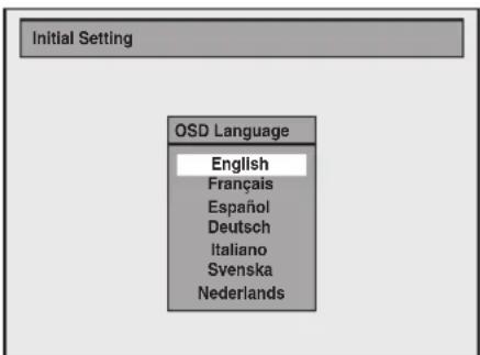 FUNAI W4A-A4180DB - Ersteinstellung - 1