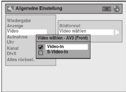 FUNAI W4A-A4180DB - Anschluss an ein externes Gerät - 2
