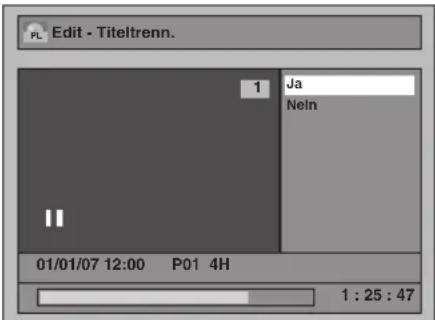 FUNAI W4A-A4180DB - Teilen eines Titels - 2