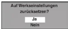 FUNAI W4A-A4180DB - Alles rücksetzen - 2