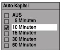 FUNAI T5A-A8482DB - Einstellung automatischer Kapitel - 3