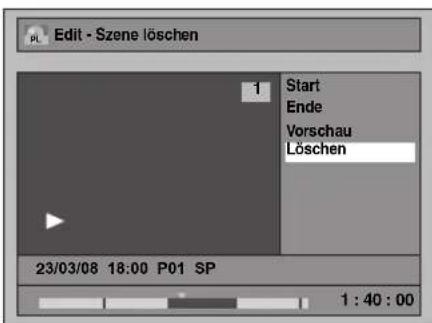 FUNAI T5A-A8482DB - Löschen von Teilen der Titel - 5