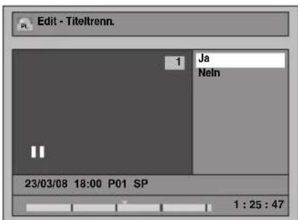 FUNAI T5A-A8482DB - Teilen eines Titels - 3