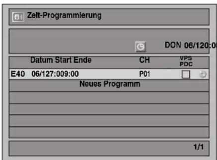 FUNAI T5A-A8482DB - Probleme bei der Beendigung der Zeit-Programmierung - 1