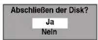 FUNAI T5A-A8482DB - Legen Sie vor dem Finalisieren eine beschreibbare Disk ein. - 1