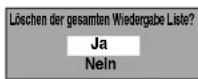 FUNAI T5A-A8482DB - Löschen aller Playlists - 4