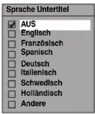 FUNAI T5A-A8482DB - Sprache Untertitel (Standard: AUS) (nur DVD) - 1