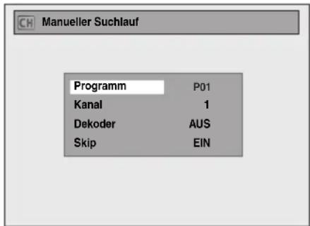 FUNAI T5A-A8482DB - Manueller Suchlauf - 1