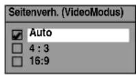 FUNAI T5A-A8482DB - Einstellung des Bildformats für Video-Modus-Aufnahmen - 2