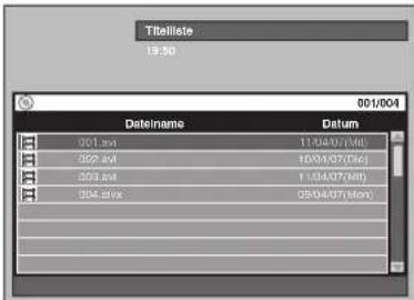 FUNAI T3A-A8182DB - Wiedergabe von DivX®-Dateien - 2