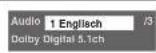 FUNAI T3A-A8182DB - Wechseln der Tonspur - 6
