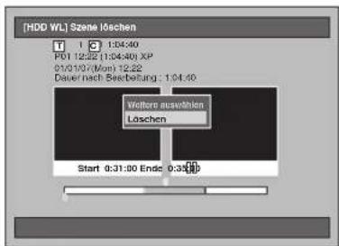FUNAI T3A-A8182DB - Wählen Sie mit den [Pfeiltasten ^ / ] die Option „Löschen“ und drücken Sie dann auf [ENTER]. - 1