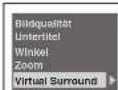 FUNAI T3A-A8182DB - Einschalten des virtuellen Surround-Systems - 2