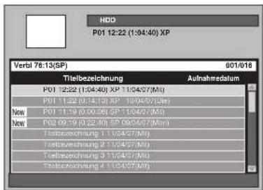 FUNAI T3A-A8182DB - Wählen Sie den Titel, den Sie löschen möchten, mit den [Pfeiltasten ∧ / √und drücken Sie dann auf [ENTER]. - 1