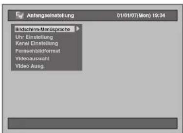 FUNAI T3A-A8182DB - Einstellung der Bildschirm-Menüsprache - 2