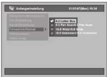 FUNAI T3A-A8182DB - Einstellung des Fernsehbildformats - 3