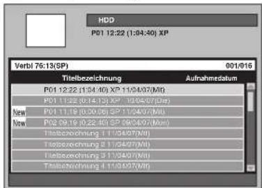 FUNAI T3A-A8182DB - Wählen Sie den Titel, den Sie löschen möchten, mit den [Pfeiltasten ∧ / √und drücken Sie dann auf [ENTER]. - 1