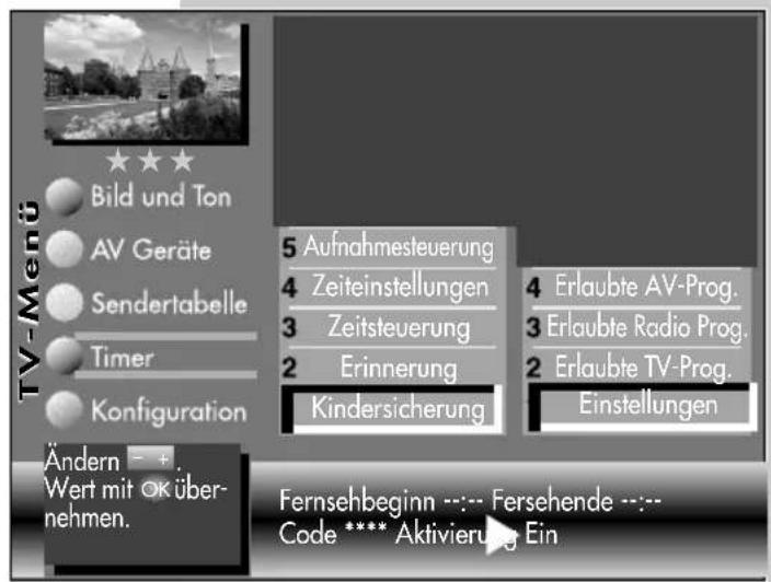 METZ Spectral 84 - a) Kindersicherung einschalten - 2