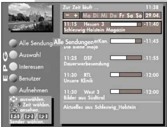 METZ Spectral 84 - Menü aufrufen - 2