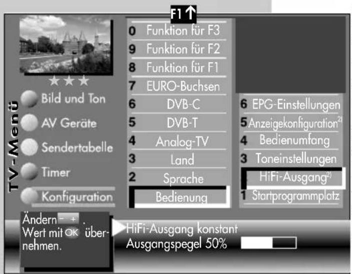 METZ Spectral 84 - Ton über HiFi-Verstärker HiFi-Ausgang - 1