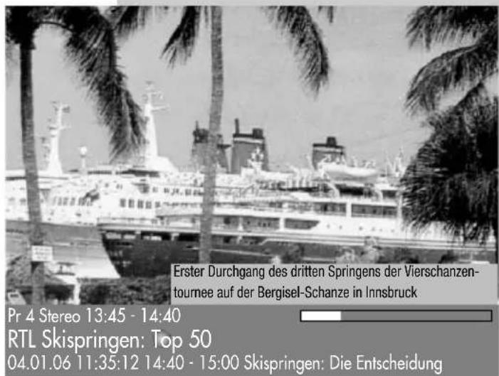 METZ Spectral 84 - Programminformation (Zur Zeit läuft ..) - 3
